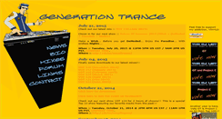 Desktop Screenshot of generationtrance.com
